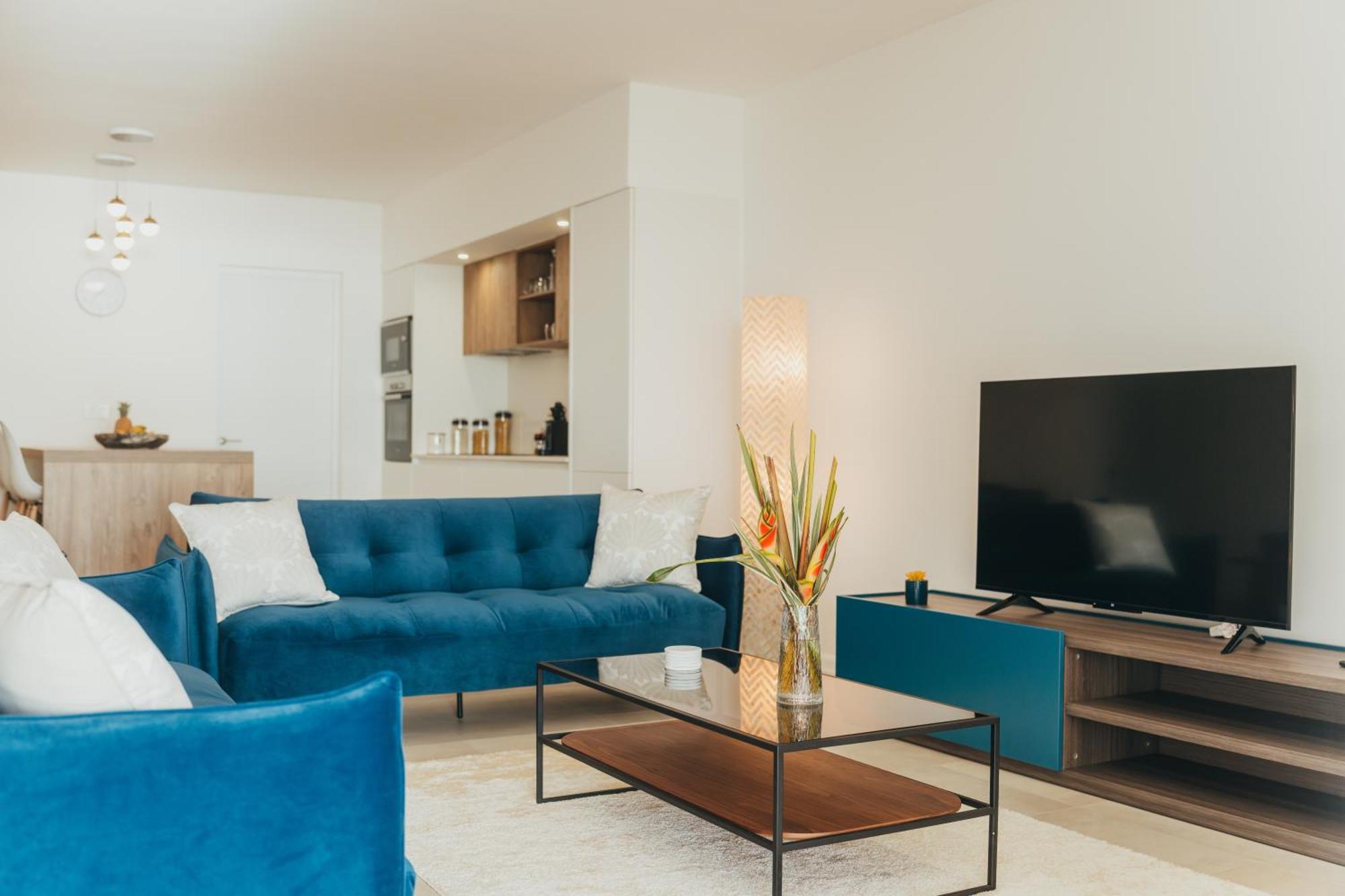 Appartement De Luxe Piscine Et Vue Mer Rivière Noire Zewnętrze zdjęcie
