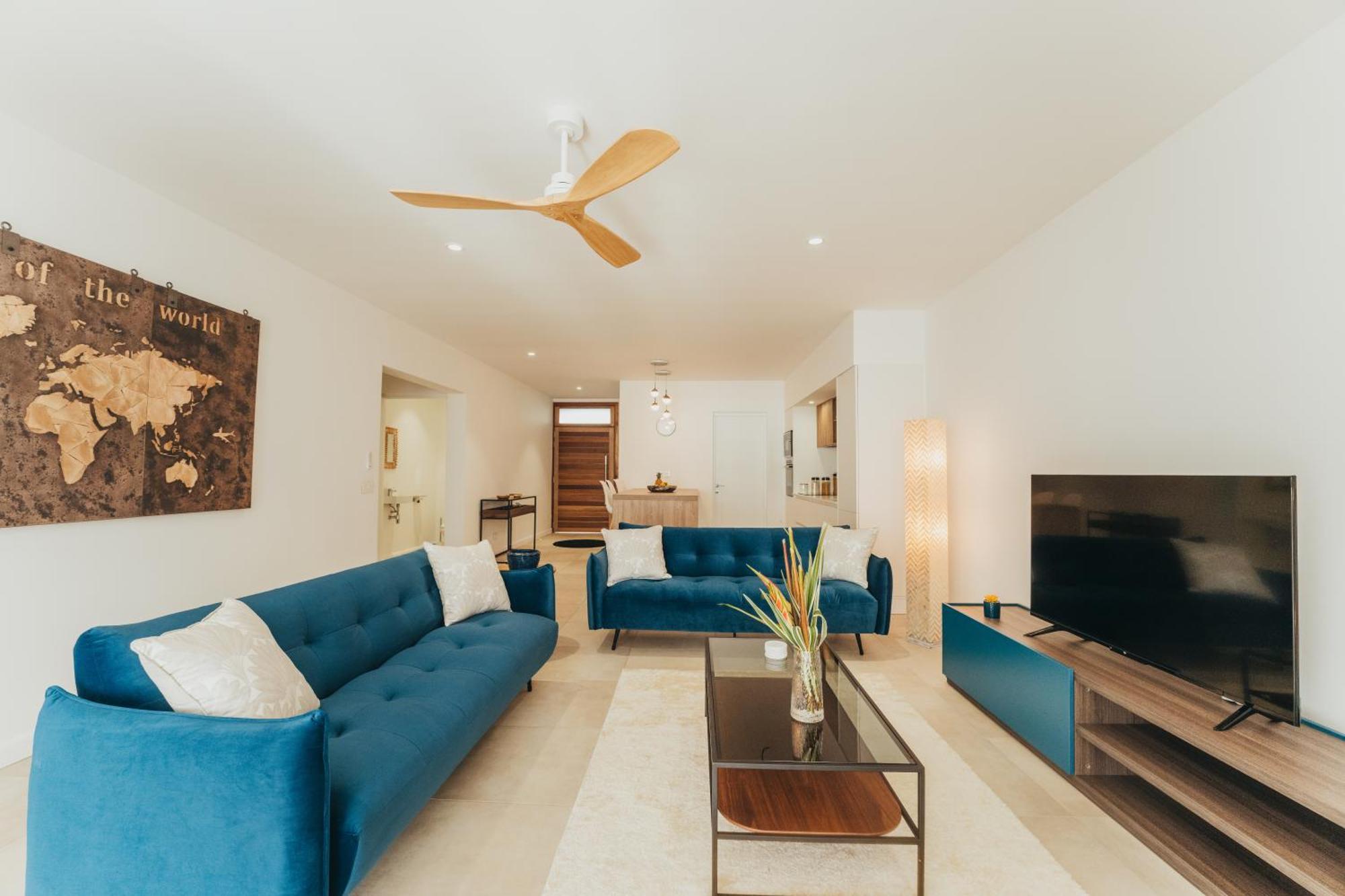 Appartement De Luxe Piscine Et Vue Mer Rivière Noire Zewnętrze zdjęcie