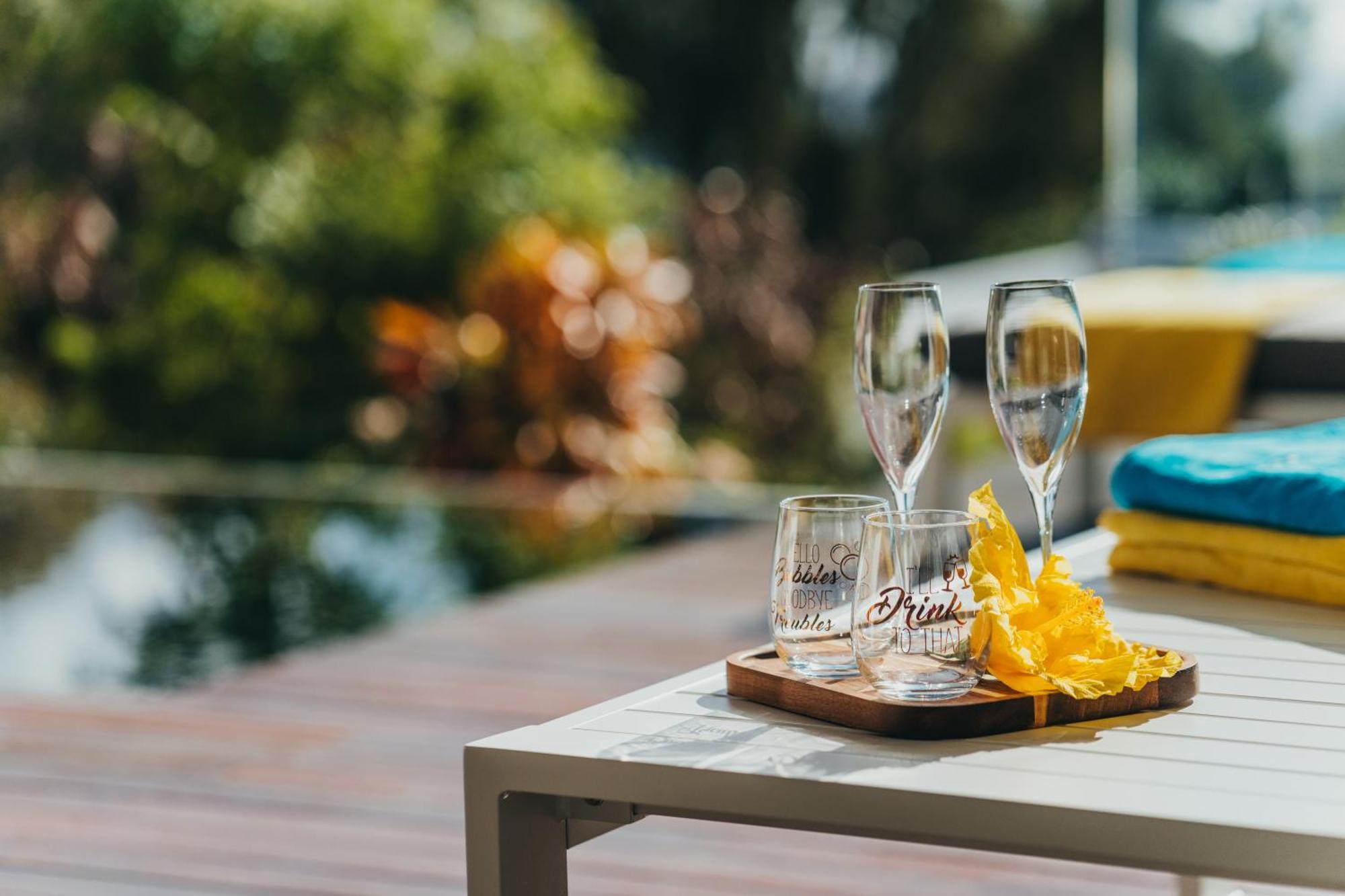 Appartement De Luxe Piscine Et Vue Mer Rivière Noire Zewnętrze zdjęcie